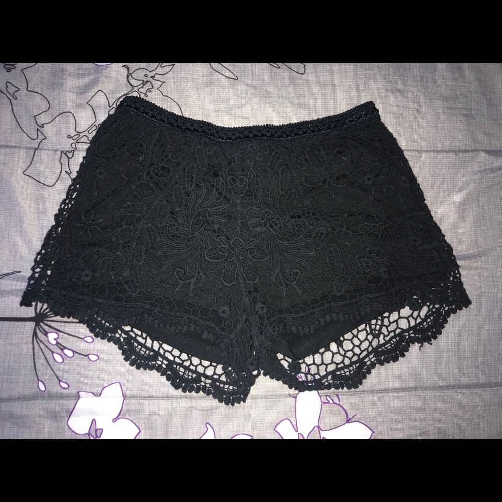 Lace shorts